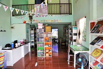 photo of library after big clean up